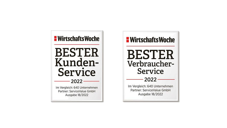 Unternehmen mit ausgezeichnetem Kunden- und Verbraucherservice 