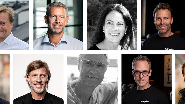 Turnpike styrelse. Per Aniansson Peter Carlsson Elisabeth Örn Sylve Carl Norberg Tomas Franzén Jörgen Andersson Oscar Bjers Björn Ögren Jonas Borglin