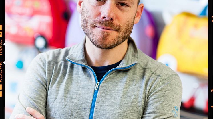 Rob Law, CEO and inventor of Trunki