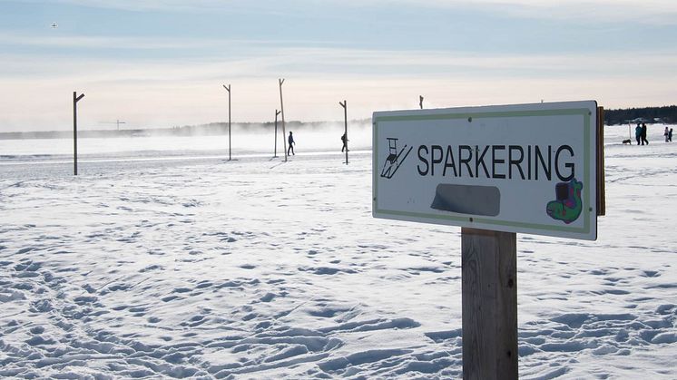 Sparkering skylt
