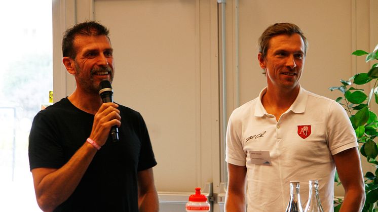Roberto Vacchi och Johan Olsson.
