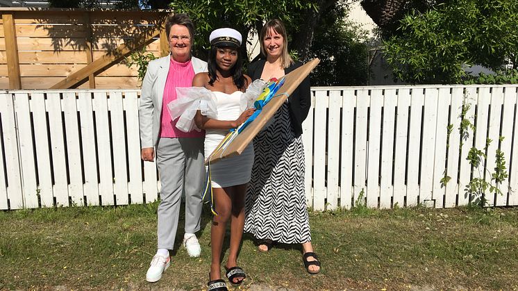 Ewa Karlsson Sjölander, Ange Nodo och Lena Fagerlönn