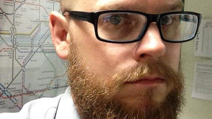 Edward Acton, who helps run Chichester Knights basketball club, has gained a reputation for his edgy artwork