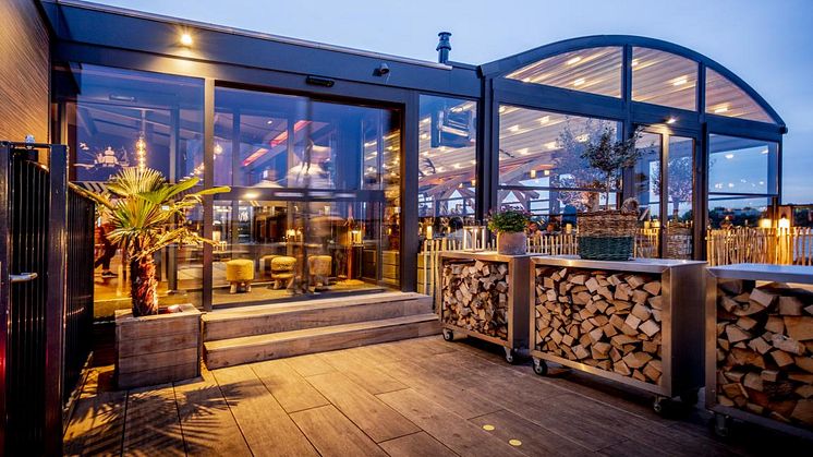 Terrassenüberdachungen für die Außengastronomie ganzjährig einsetzbar