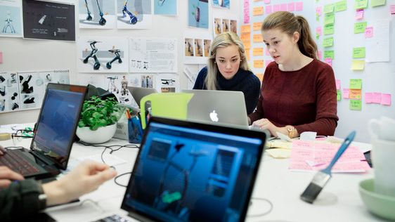 Umeå Institute of Design is ranked highest in Europe and the world. Photo: Malin Grönborg