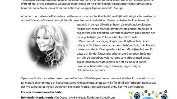 Rockbebisar sprider leenden över världen!