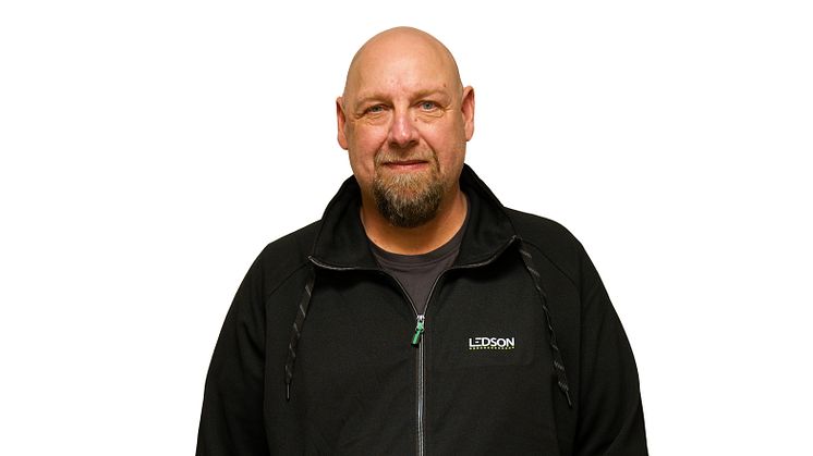 Peter Widbark, ny distriktssäljare på Ledson i östra Mellansverige