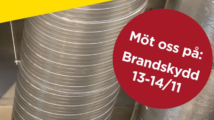  ISOVER på Brandskydd 2018