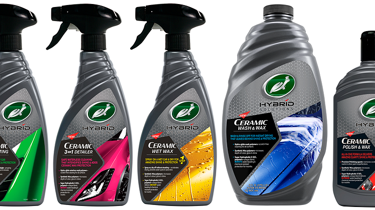 Det senaste inom bilvårdskemi: Turtle Wax Hybrid Solutions