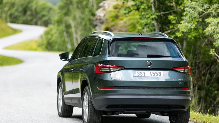 Den nye  SKODA KODIAQ