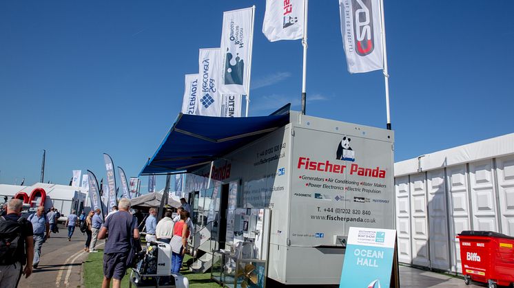 Hi-res image - Fischer Panda UK - Fischer Panda's display trailer at Southampton Boat Show
