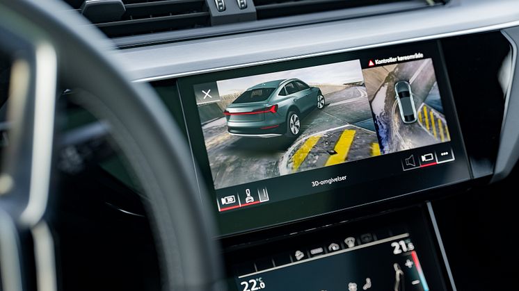 Audi e-tron S Sportback (Plasmablå)