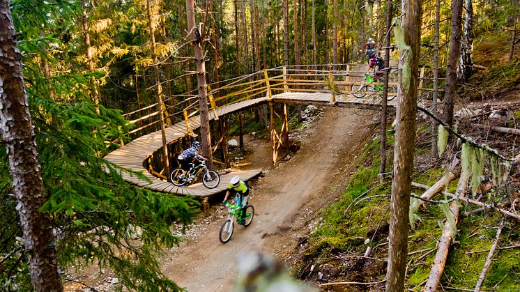 Järvsö Bergscykelpark öppnar för säsongen