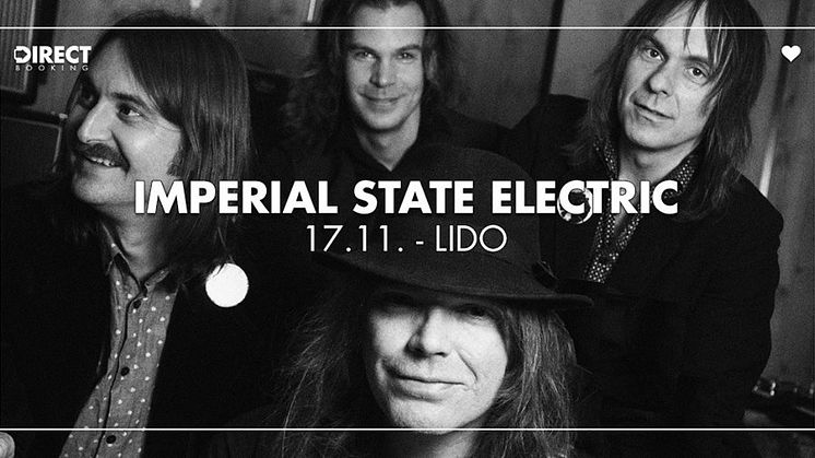 IMPERIAL STATE ELECTRIC  - på turné!