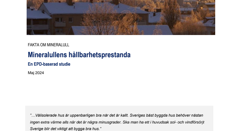 Rapport - Mineralullens hållbarhetsprestanda.pdf