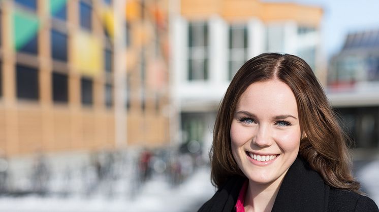 Linda Morin, skolinformatör på Ung Företagsamhet i Skellefteå.