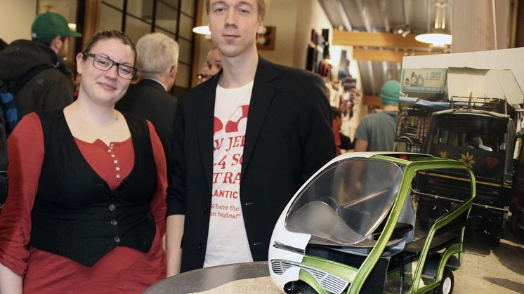 Trehjuling för bättre miljö i Indien