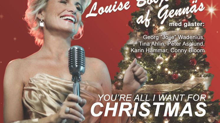 Louise Boije af Gennäs albumdebuterar med "You're All I Want For Christmas" idag