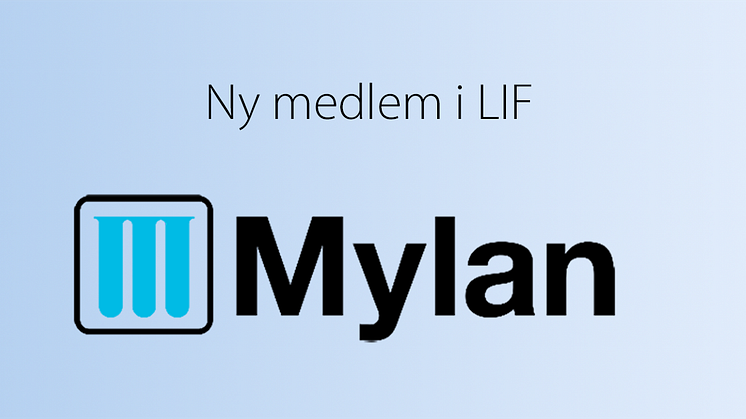 ​Mylan ny medlem i LIF