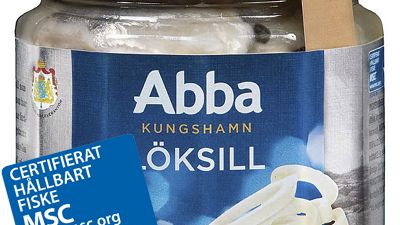 Abba satsar på 100% MSC-märkt sill