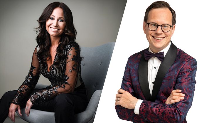 En kväll med dansbandsexperterna Erica Sjöström och Thomas Deutgen - 25 september på Vara Konserthus.