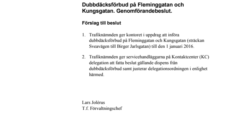 ​Beslut i dag – förbättrad hälsa för stockholmarna med utökat dubbdäcksförbud