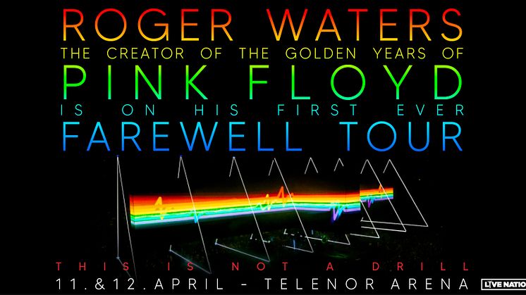 ROGER WATERS TIL NORGE I 2023!