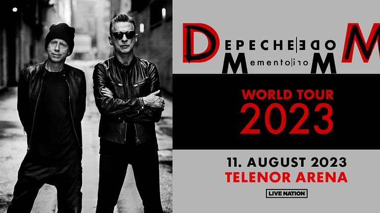 DEPECHE MODE TIL NORGE NESTE ÅR!