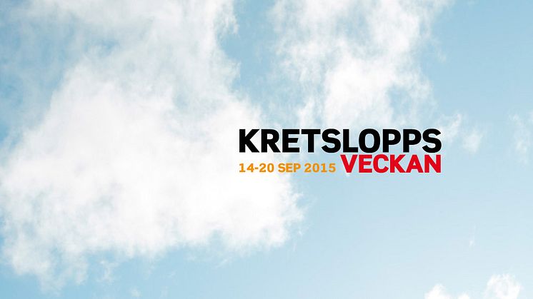 Kretsloppsveckan bjuder på föreläsningar till lunchen