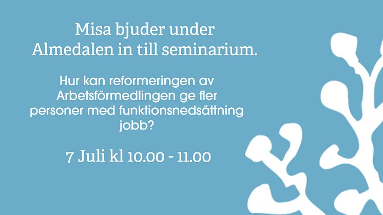 Hur kan reformeringen av Arbetsförmedlingen ge fler personer med funktionsnedsättning jobb?