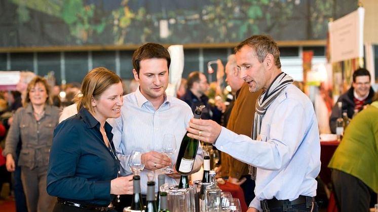 Verkostung auf der WeinMesse Rheinland-Pfalz