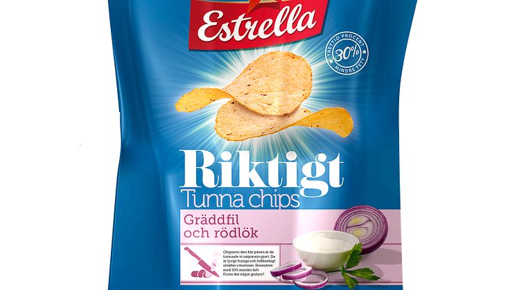 Estrella Riktigt Tunna chips