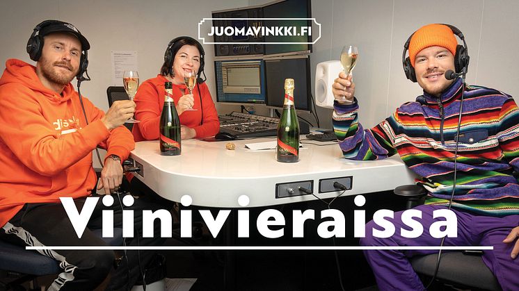 Viinivieraissa JVG ja G.H. Mumm -samppanja