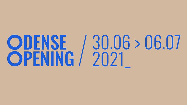 ODENSE OPENING - ambitiøst kulturformat ”åbner” sommeren i den fynske storby