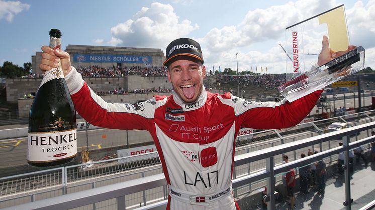 Nicolaj Møller Madsen vinder i Audi Sport TT Cup