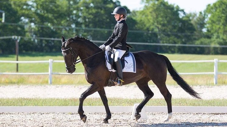 Clara Laurell, en av de uttagna ryttarna.