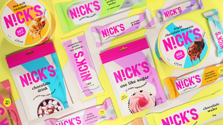 Nick’s globala glow-up: En ny färgstark look och oemotståndliga smaker som tar över världen!