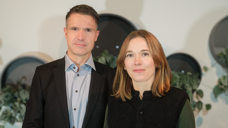 Kristina Altner, Sustainability Manger Hultafors Group and Martin Knobloch, CEO Hultafors Group