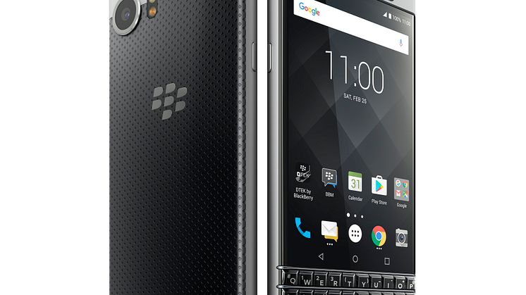 BlackBerry KEYone, highres on white