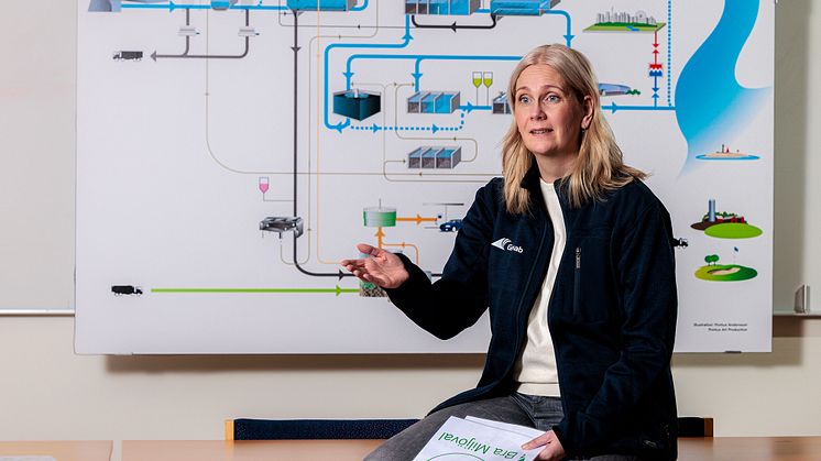 - Vi har skickat ut en enkät till de elever och lärare som besökte oss förra året och frågat om hur de upplevde sitt besök, berättar Ellinor Günther, kommunikationsansvarig på Gryaab.
