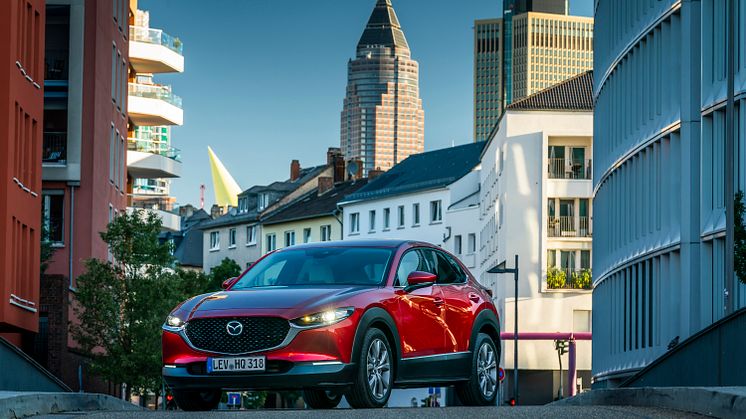 Mazda CX-30 i Soul Red Crystal