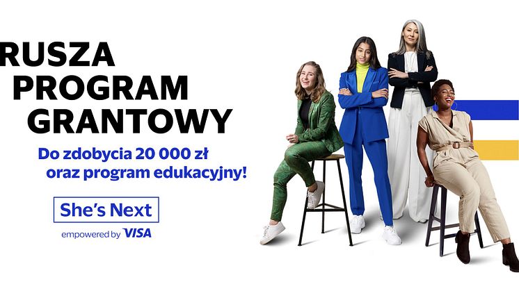 Visa uruchamia program grantowy She's Next, aby wspierać firmy prowadzone przez kobiety