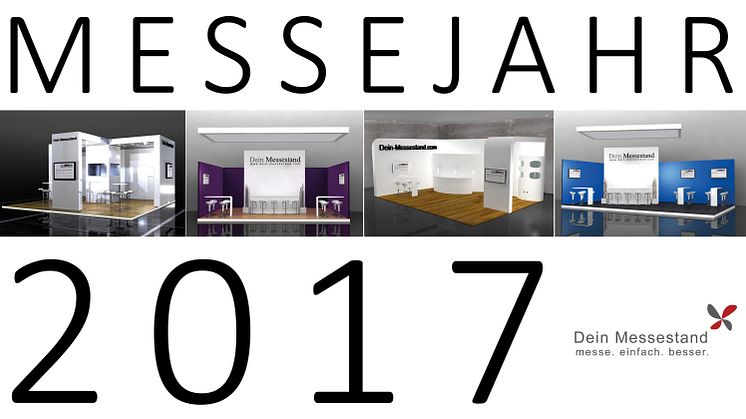 Messestände mit Design für Messen im Jahr 2017