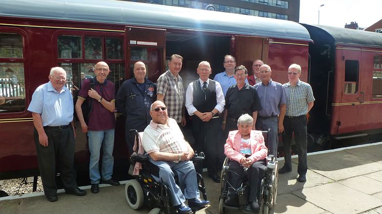 News from East Lancashire Railway - launch of wheelchair accessible carriage