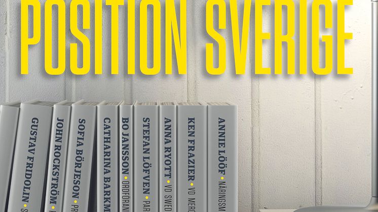 Omslag till boken Position Sverige - om innovation, hållbarhet och arbetsmarknad