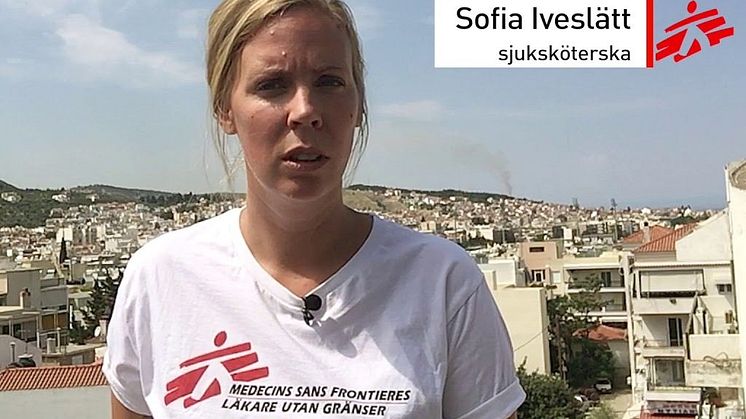 Sofia Iveslätt. Foto: Läkare utan gränser