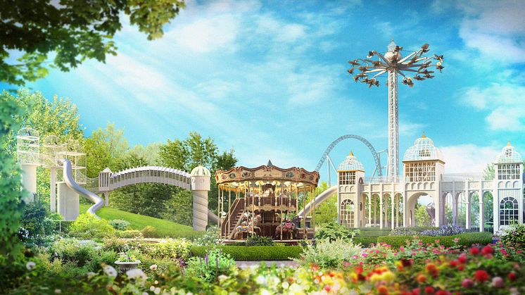 Nytt på Liseberg 2016: AeroSpin, Blomsterkarusell och Barnens Paradis