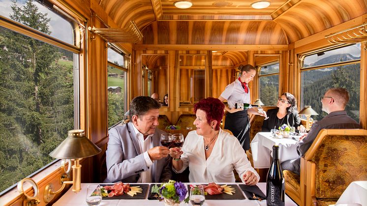Wine and Dine mit der Rhätischen Bahn