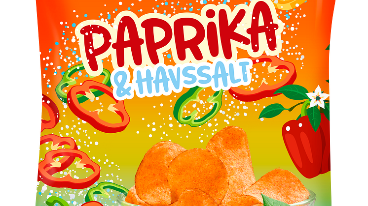 30193 Ltd sommarchips Paprika & Havssalt 225g