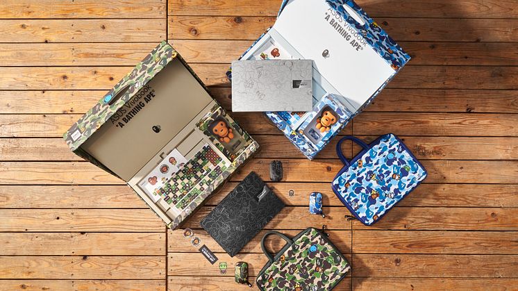ASUS unveils exclusive Vivobook S 15 OLED BAPE® Edition in collaboration with A BATHING APE®